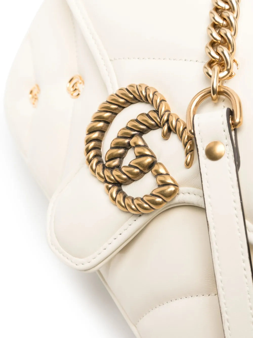 Gucci Small Gg Marmont Shoulder Bag — Same as shown — Size One Size — Top View