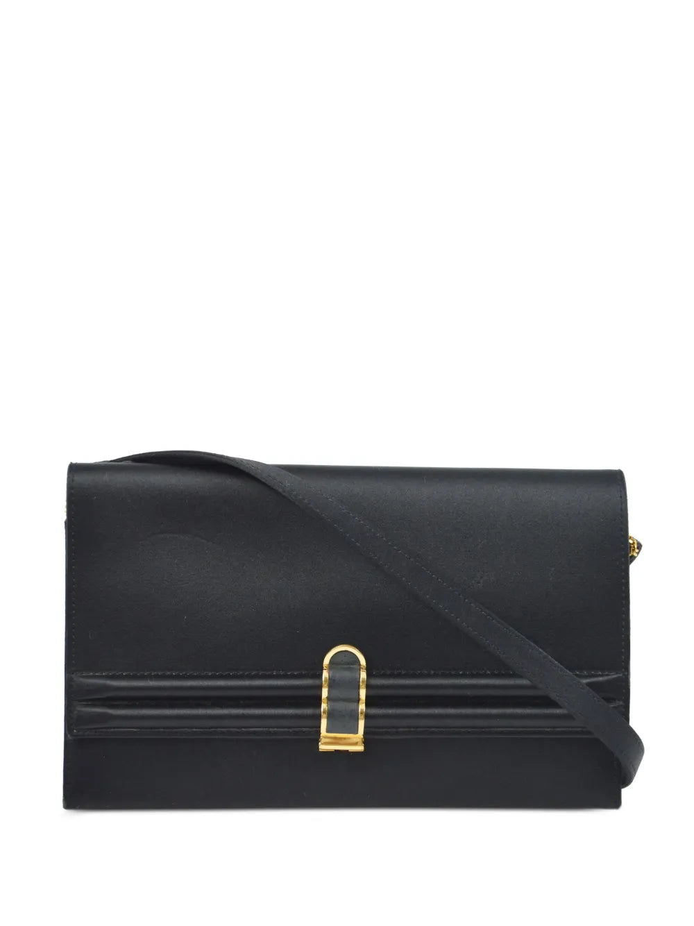 Hermes Pre Owned 1983 Satin Shoulder Bag — Same as shown — Size One Size — Front View