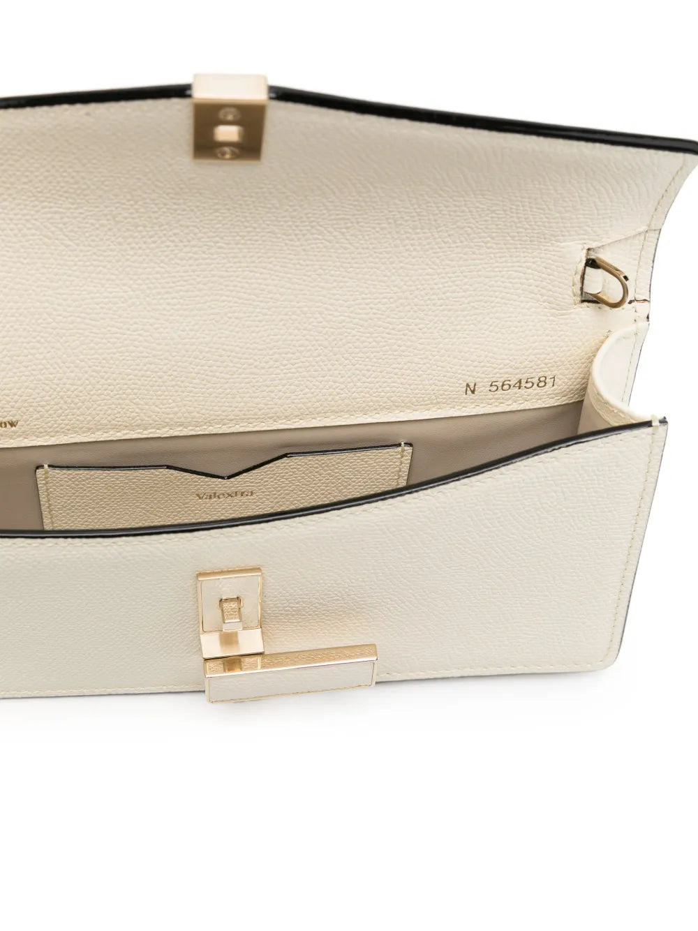 Valextra Iside Leather Clutch Bag — Same as shown — Size One Size — Top View