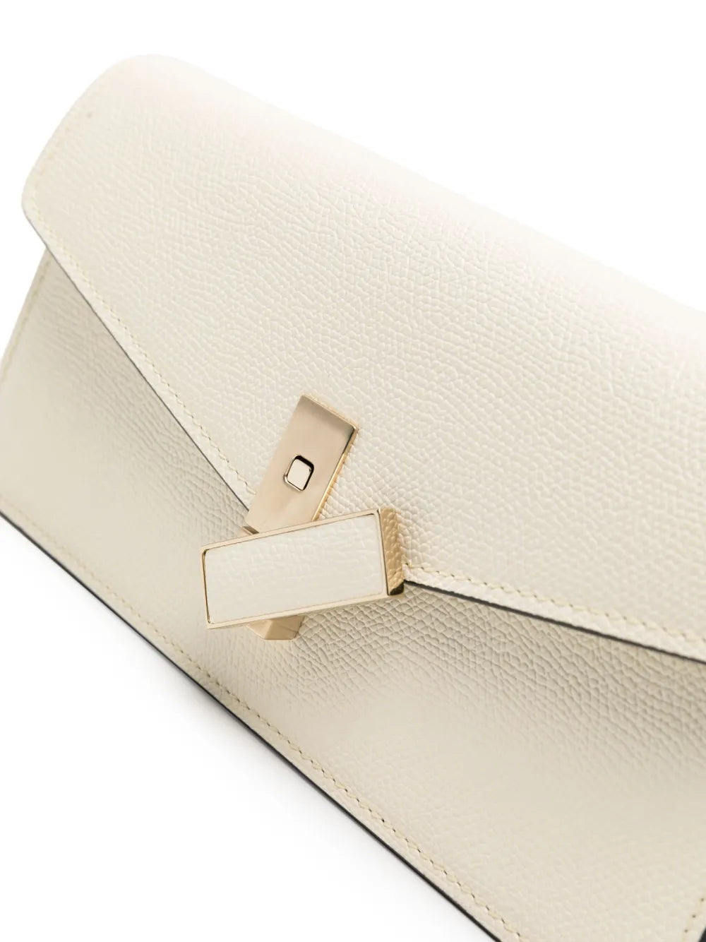 Valextra Iside Leather Clutch Bag — Same as shown — Size One Size — Back View