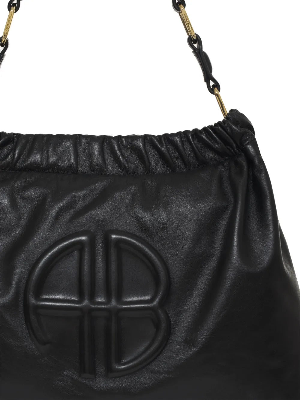 Anine Bing Kate Leather Shoulder Bag — Same as shown — Size One Size — Top View