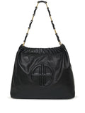 Anine Bing Kate Leather Shoulder Bag — Same as shown — Size One Size — Front View