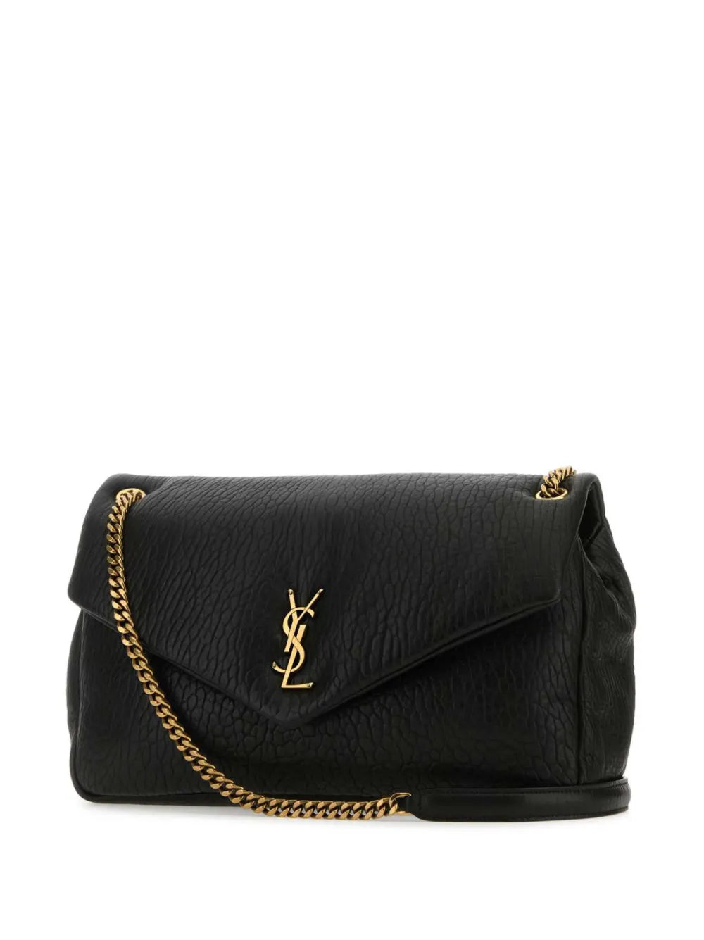 Saint Laurent Large Calypso Shoulder Bag — Same as shown — Size One Size — Back View