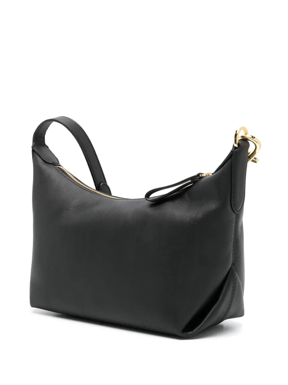 Lauren Ralph Lauren Small Kassie Leather Shoulder Bag — Same as shown — Size One Size — Side View
