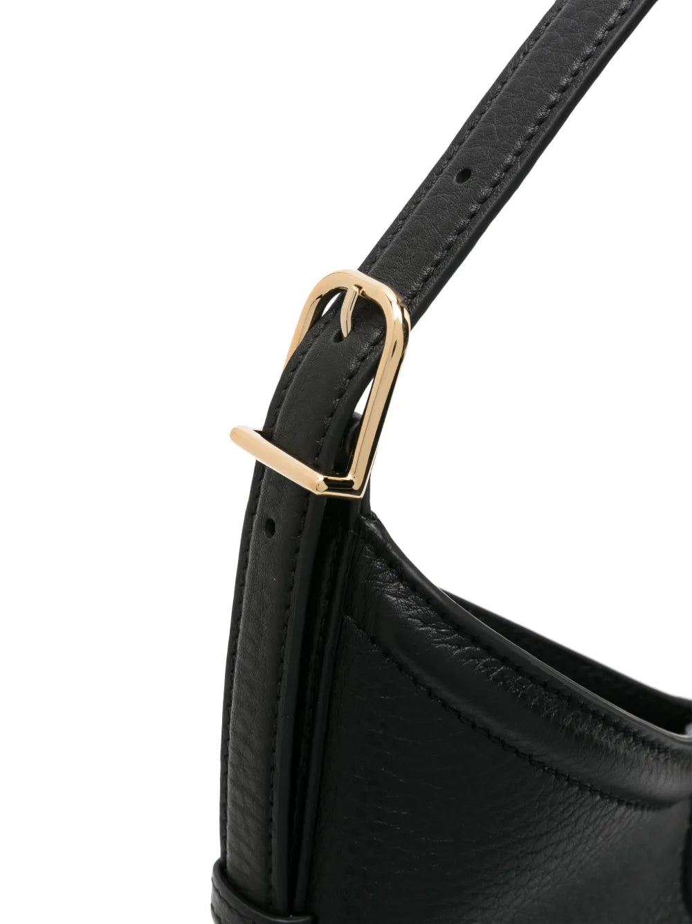 Valentino Garavani Vlogo Leather Shoulder Bag — Same as shown — Size One Size — Top View