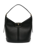 Valentino Garavani Vlogo Leather Shoulder Bag — Same as shown — Size One Size — Front View