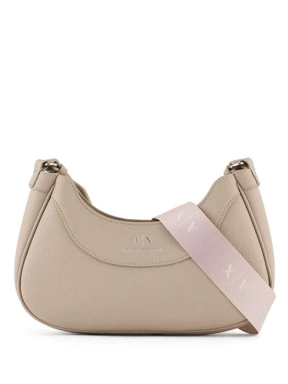 Armani Exchange Logo Stamp Shoulder Bag — Same as shown — Size One Size — Front View