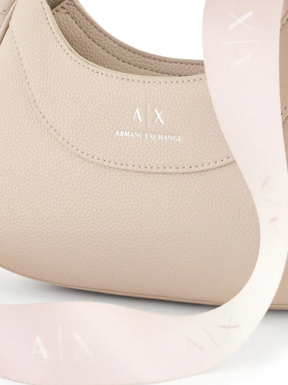 Armani Exchange Logo Stamp Shoulder Bag — Same as shown — Size One Size — Detail View