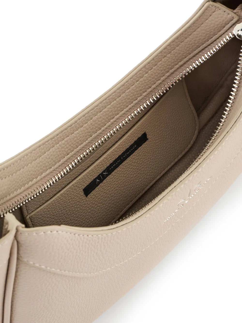 Armani Exchange Logo Stamp Shoulder Bag — Same as shown — Size One Size — Top View