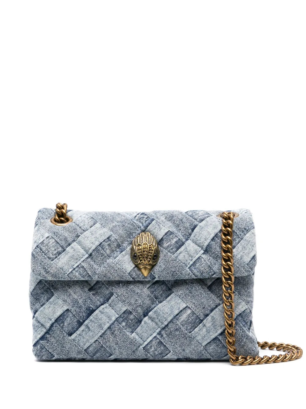 Kurt Geiger London Small Kensington Denim Bag — Same as shown — Size One Size — Front View