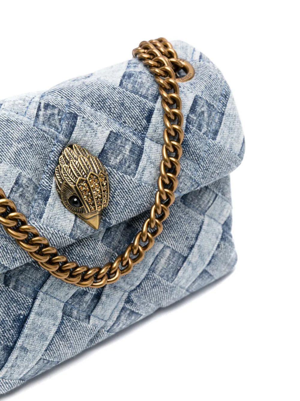 Kurt Geiger London Small Kensington Denim Bag — Same as shown — Size One Size — Back View