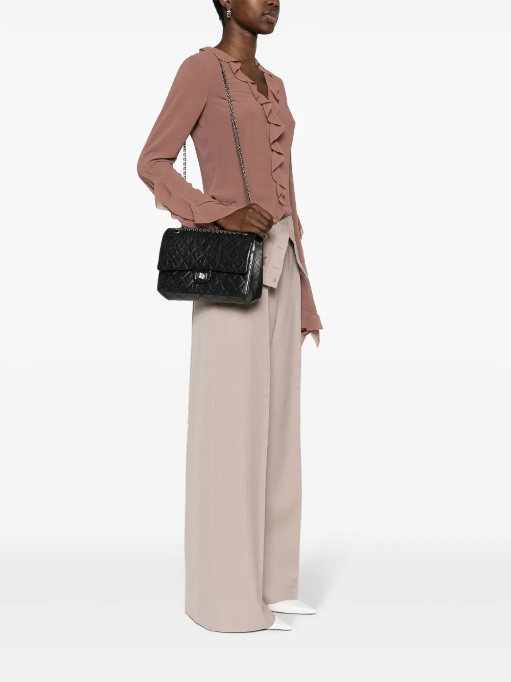Chanel Pre Owned 2019 255 Shoulder Bag — Same as shown — Size One Size — Side View