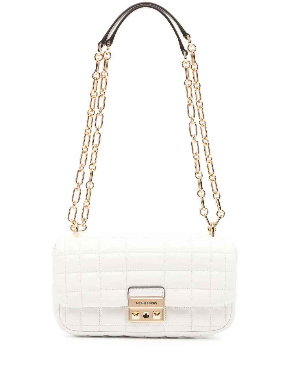 Michael Kors Small Tribeca Quilted Shoulder Bag — Same as shown — Size One Size — Front View