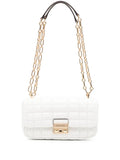 Michael Kors Small Tribeca Quilted Shoulder Bag — Same as shown — Size One Size — Front View