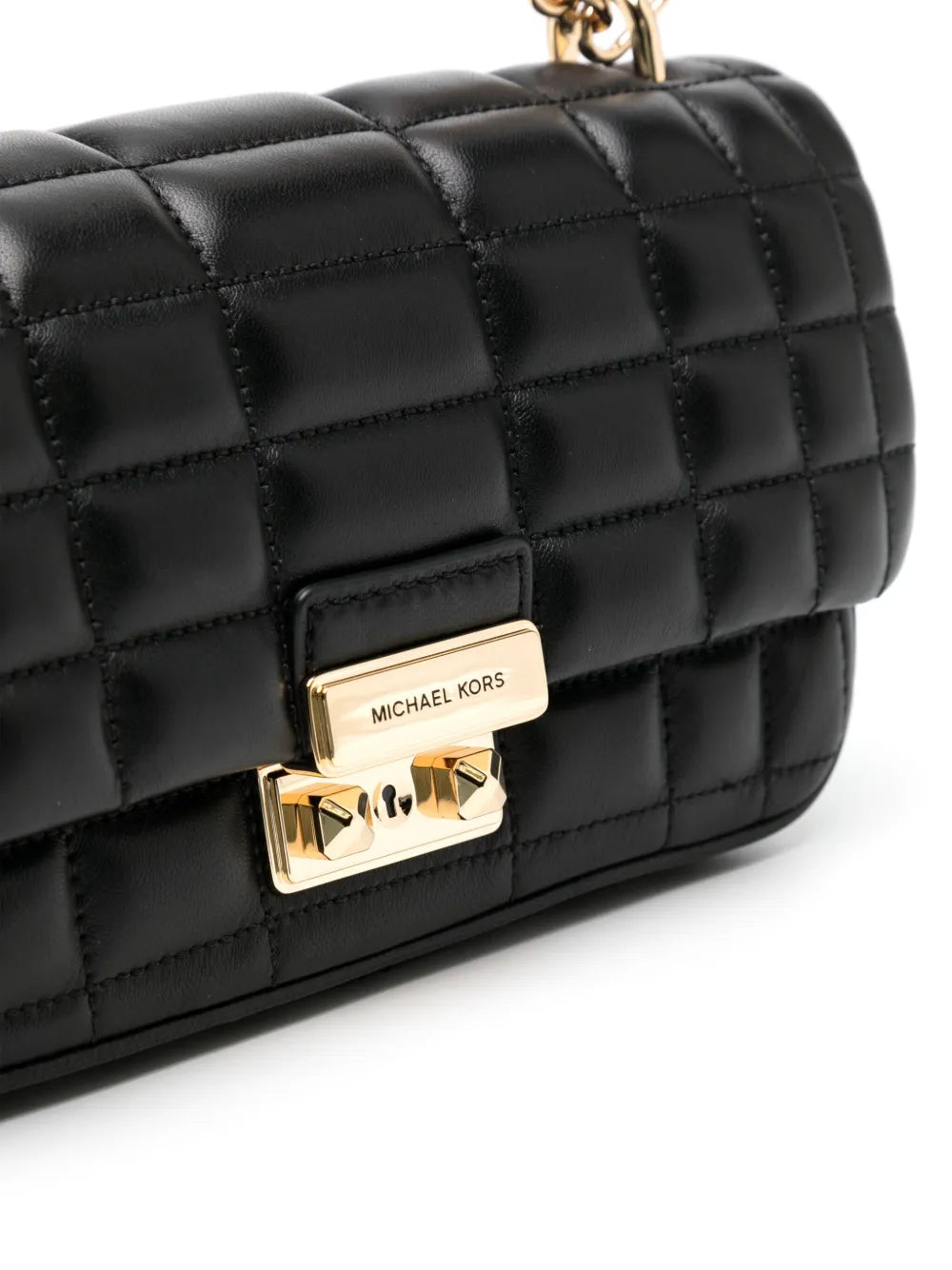 Michael Kors Small Tribeca Quilted Shoulder Bag — Same as shown — Size One Size — Top View