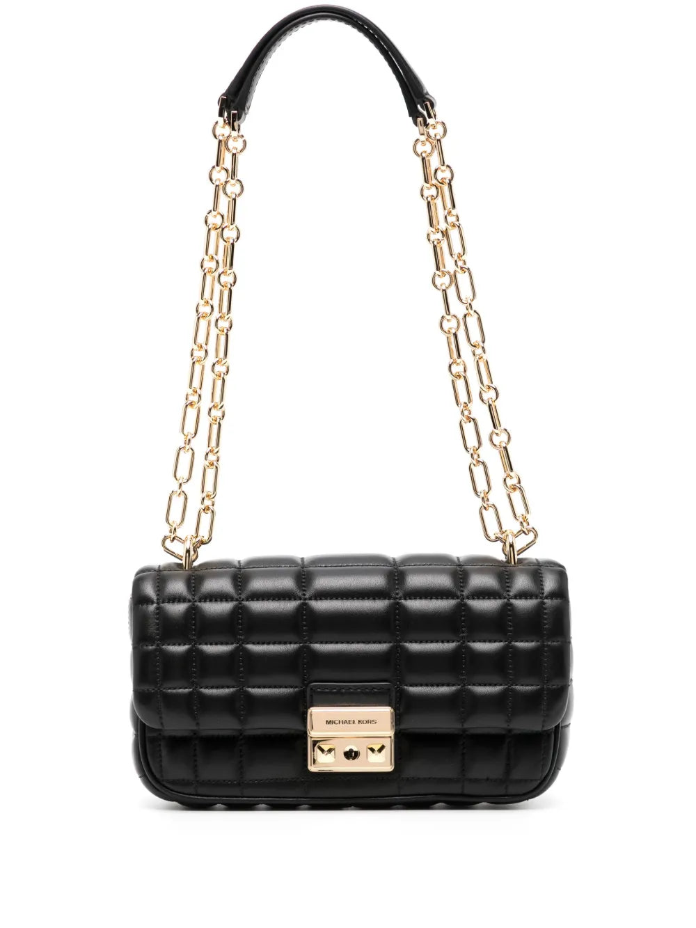 Michael Kors Small Tribeca Quilted Shoulder Bag — Same as shown — Size One Size — Front View