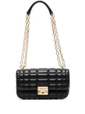 Michael Kors Small Tribeca Quilted Shoulder Bag — Same as shown — Size One Size — Front View