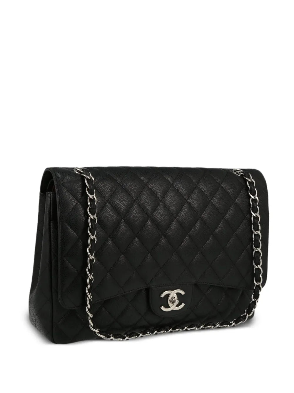 Chanel Pre Owned Timeless Line Jumbo Classic Flap Shoulder Bag — Same as shown — Size One Size — Back View