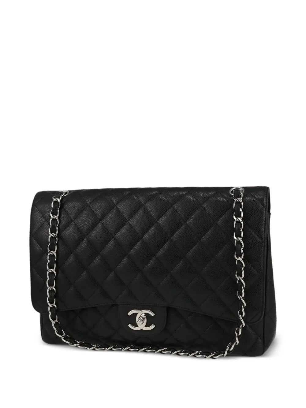 Chanel Pre Owned Timeless Line Jumbo Classic Flap Shoulder Bag — Same as shown — Size One Size — Top View
