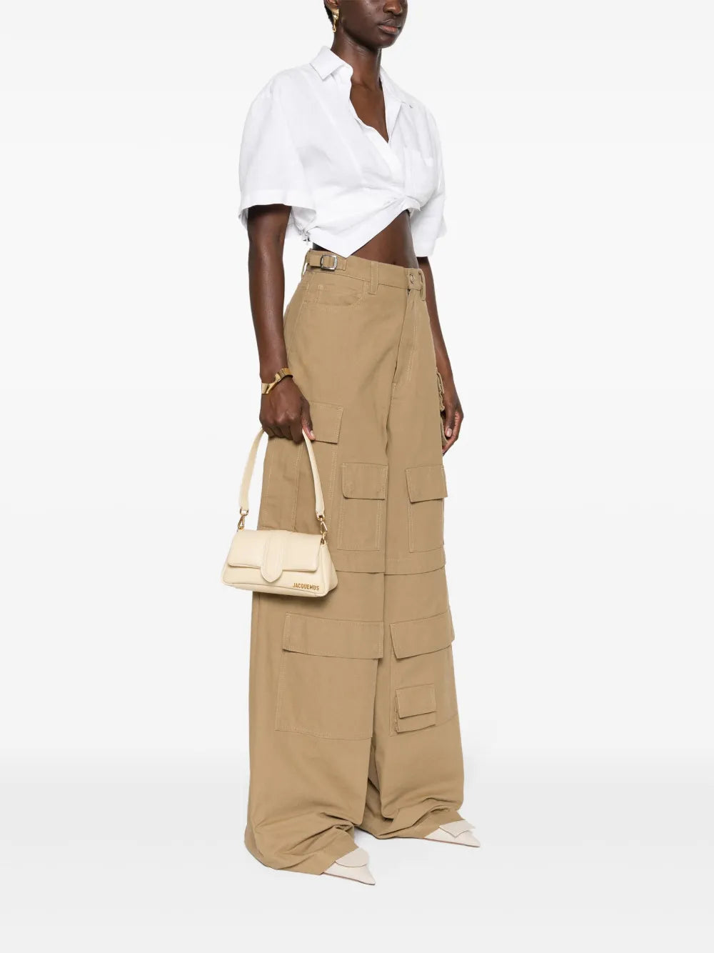 Jacquemus Le Petit Bambimou Shoulder Bag — Same as shown — Size One Size — Side View