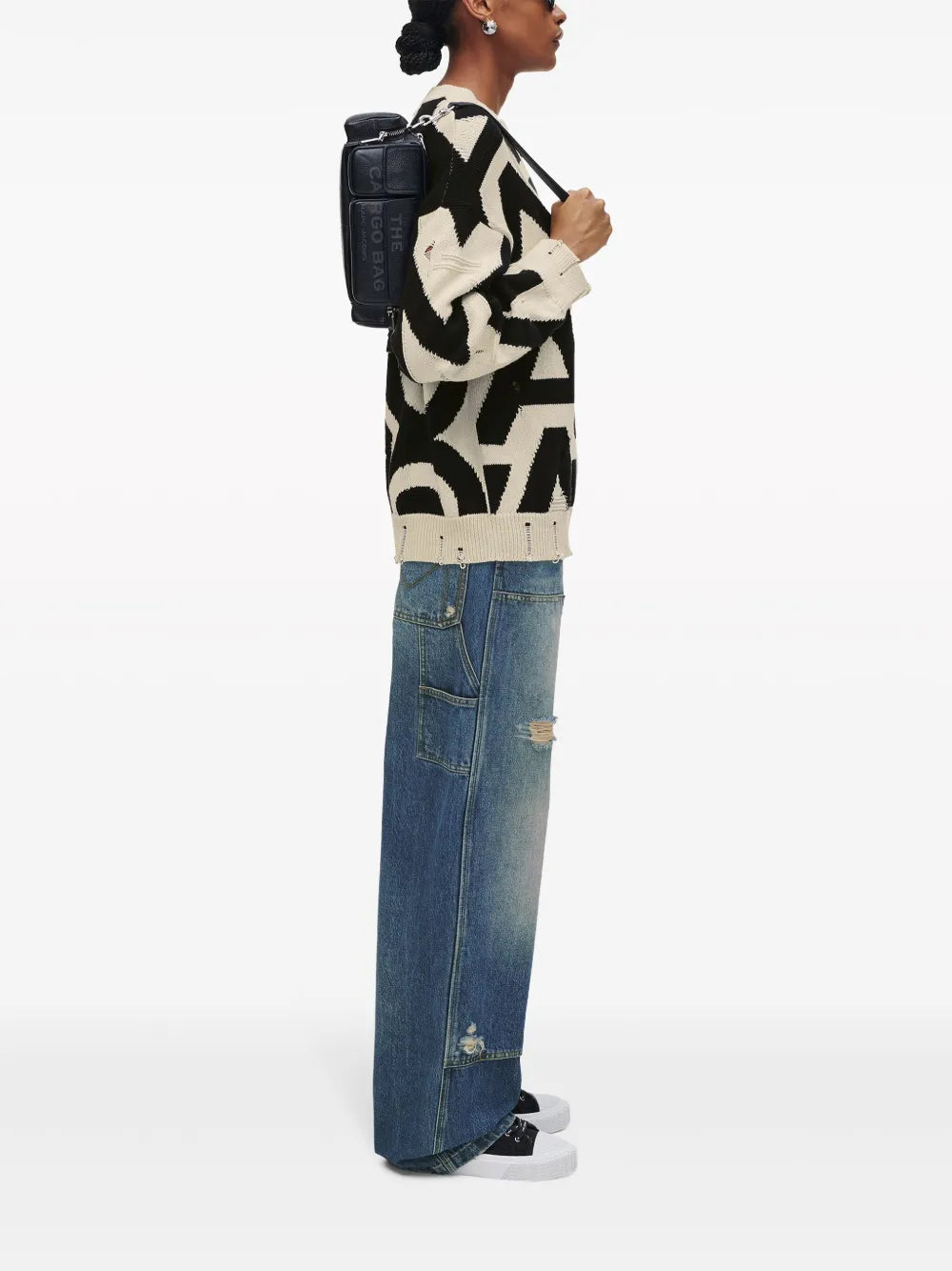 Marc Jacobs The Leather Cargo Bag — Same as shown — Size One Size — Back View