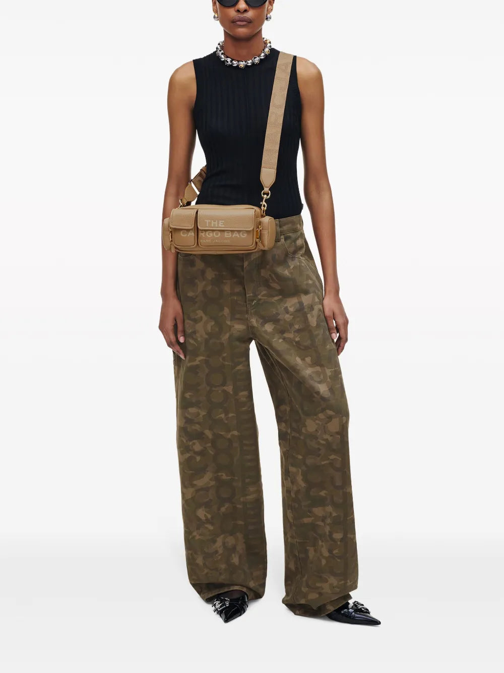 Marc Jacobs The Leather Cargo Bag — Same as shown — Size One Size — Back View