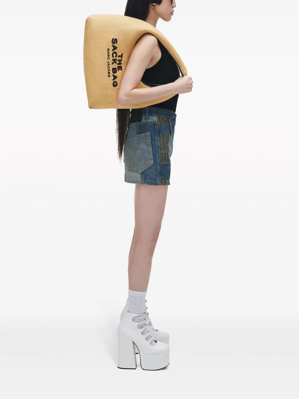 Marc Jacobs The Woven Sack Bag — Same as shown — Size One Size — Side View