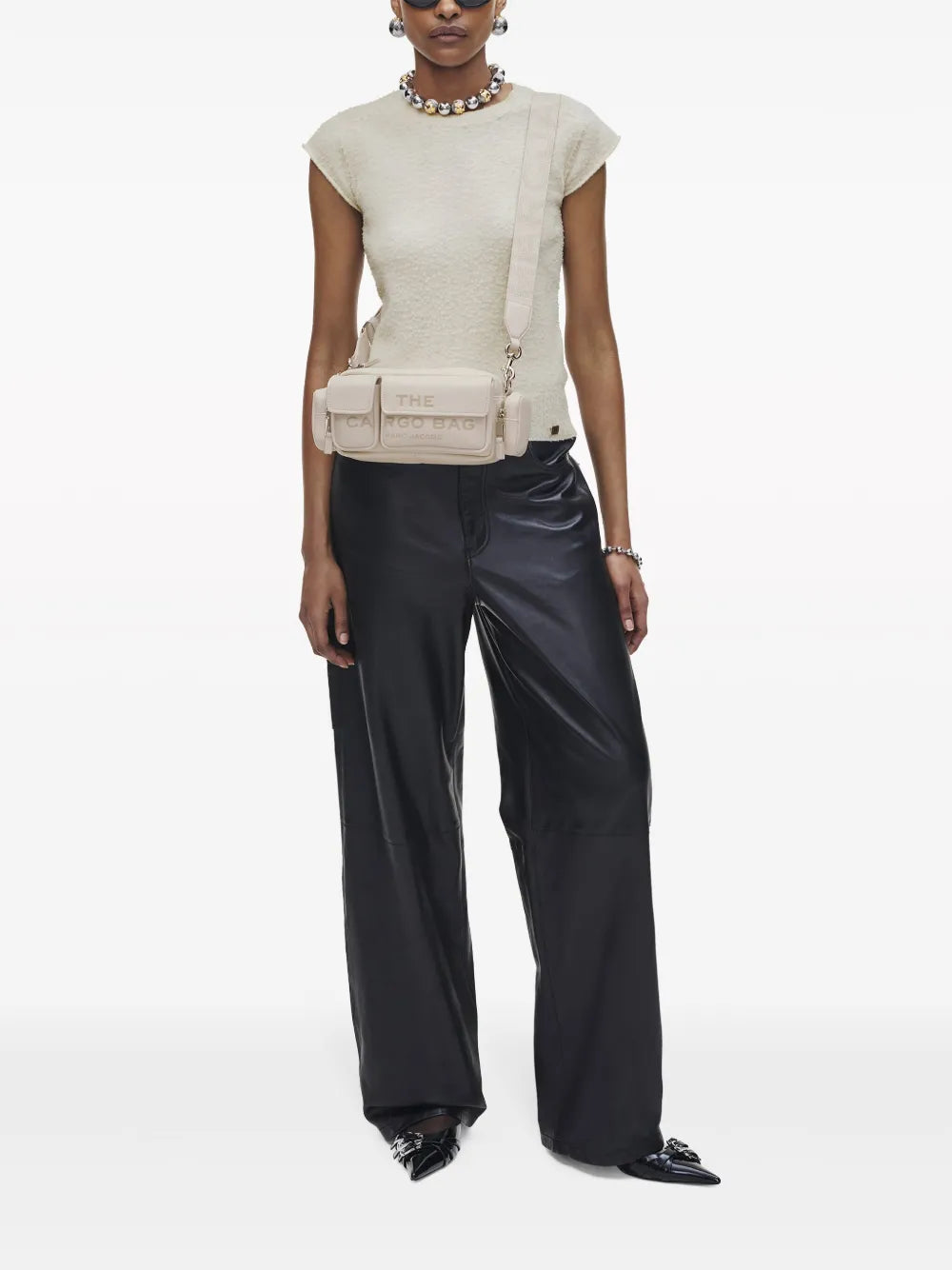 Marc Jacobs The Leather Cargo Bag — Same as shown — Size One Size — Back View