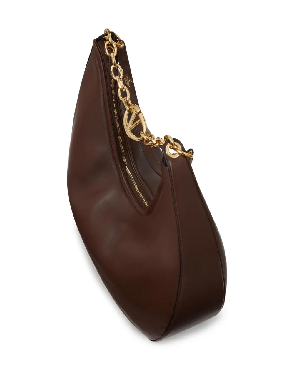Valentino Garavani Maxi Vlogo Moon Hobo Bag — Same as shown — Size One Size — Detail View