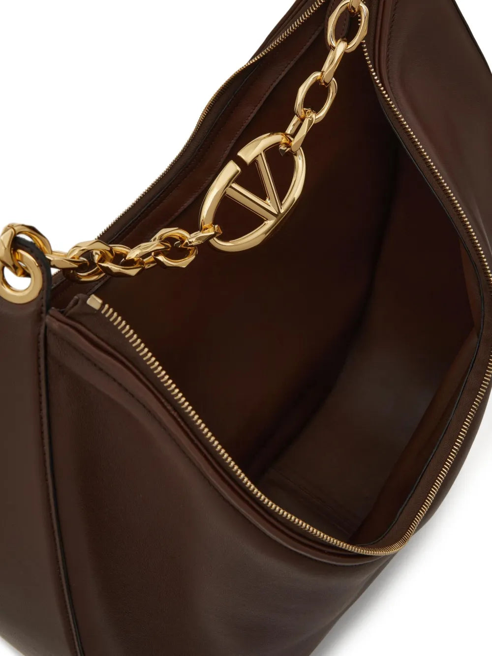 Valentino Garavani Maxi Vlogo Moon Hobo Bag — Same as shown — Size One Size — Lifestyle View