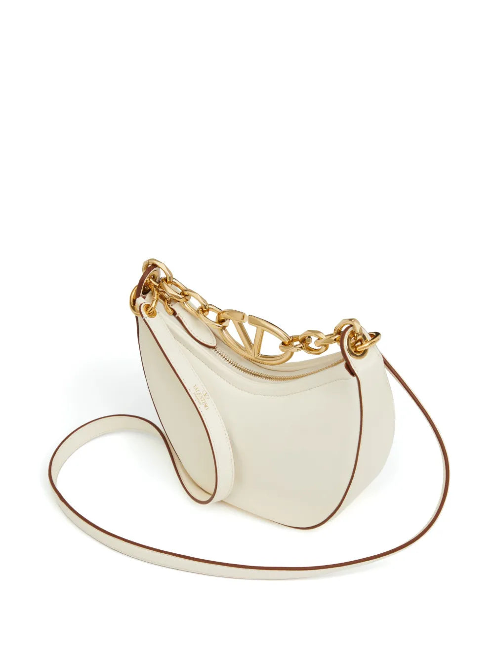 Valentino Garavani Mini Vlogo Moon Hobo Bag — Same as shown — Size One Size — Detail View