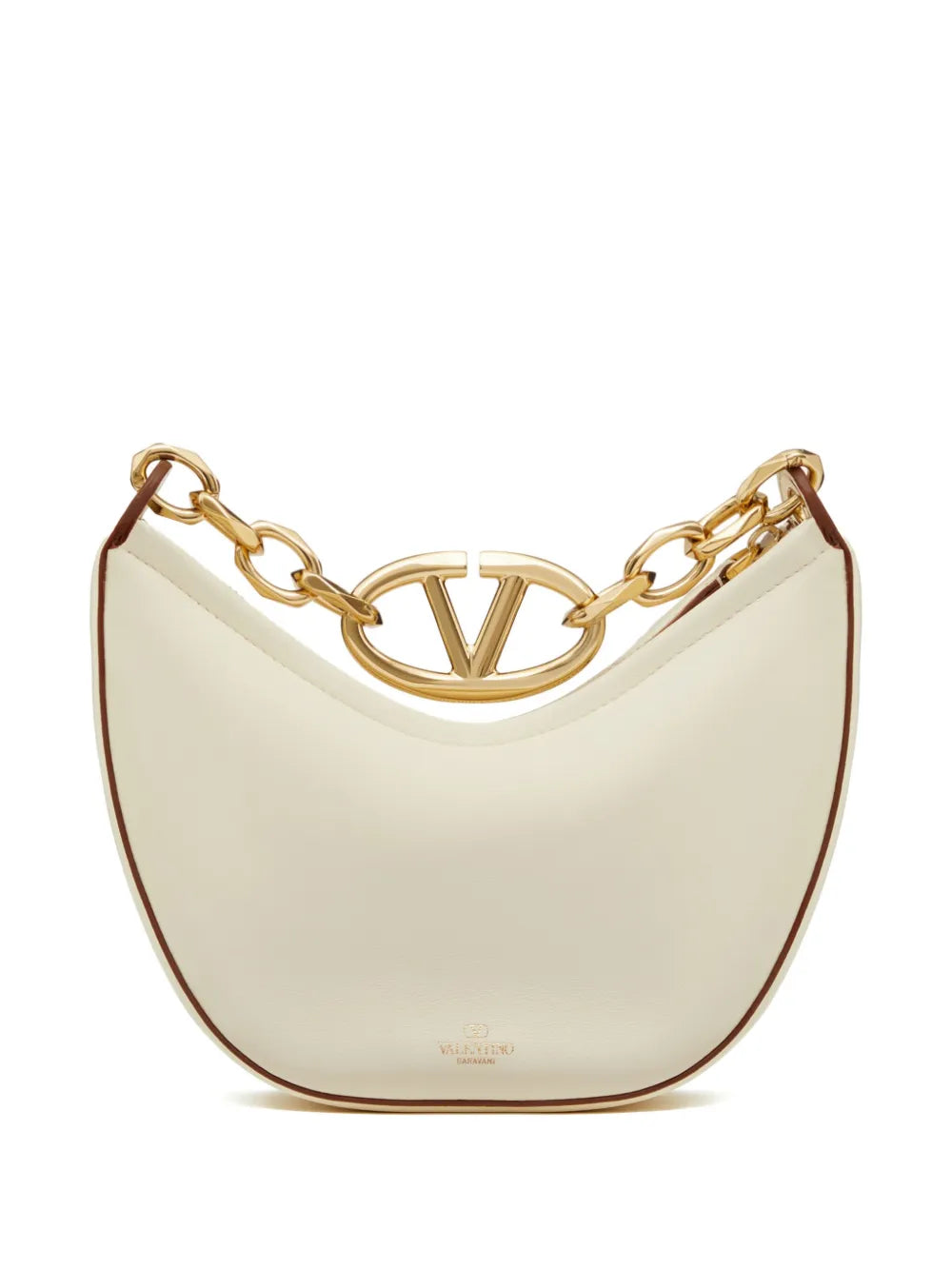 Valentino Garavani Mini Vlogo Moon Hobo Bag — Same as shown — Size One Size — Side View