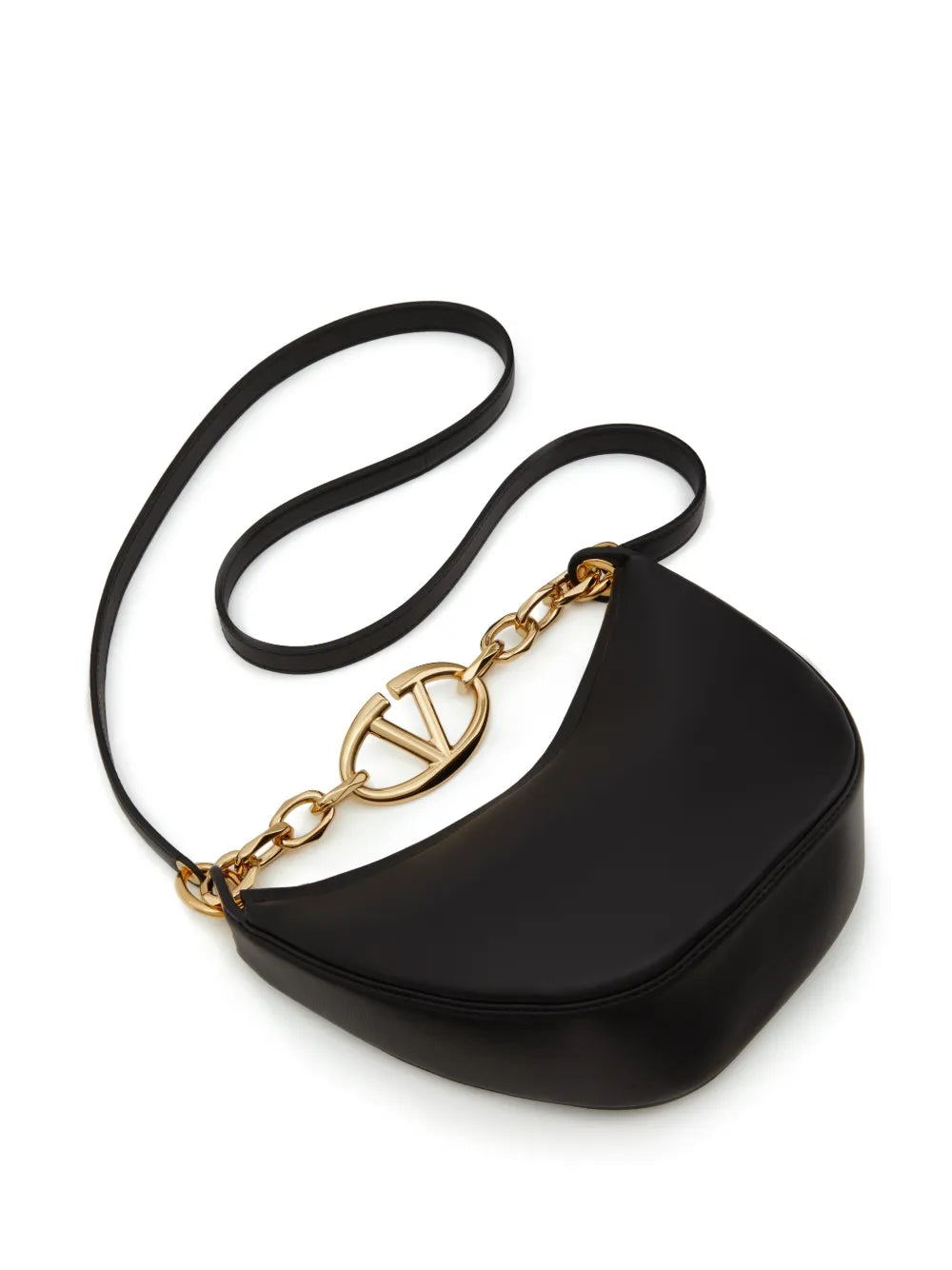 Valentino Garavani Mini Vlogo Moon Hobo Bag — Same as shown — Size One Size — Lifestyle View