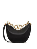 Valentino Garavani Mini Vlogo Moon Hobo Bag — Same as shown — Size One Size — Front View