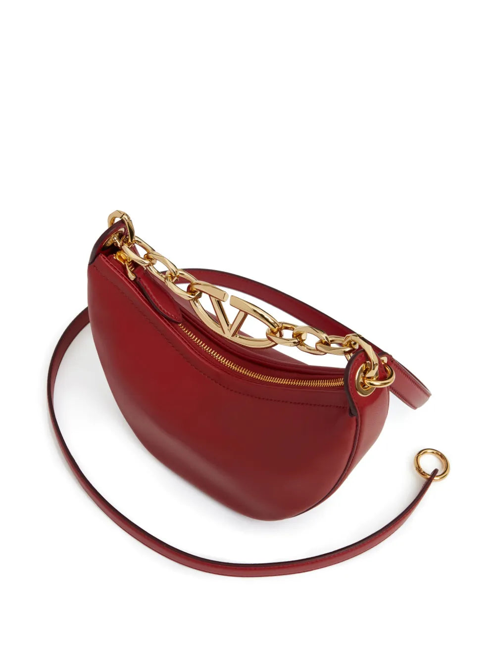 Valentino Garavani Mini Vlogo Moon Hobo Bag — Same as shown — Size One Size — Lifestyle View