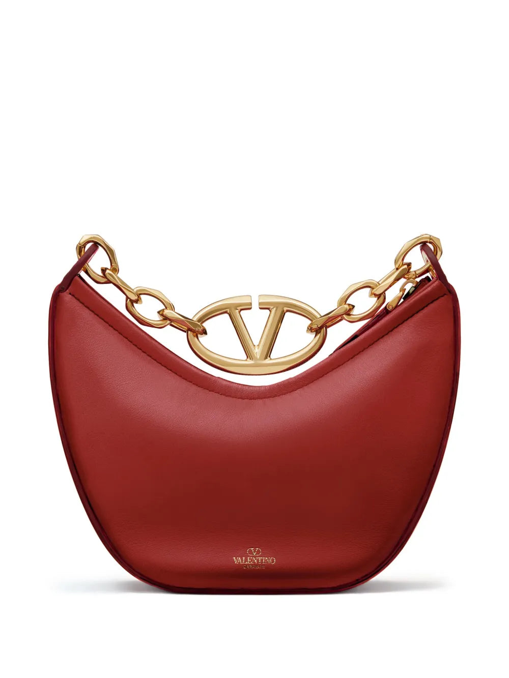 Valentino Garavani Mini Vlogo Moon Hobo Bag — Same as shown — Size One Size — Back View