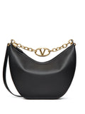 Valentino Garavani Medium Vlogo Moon Shoulder Bag — Same as shown — Size One Size — Front View