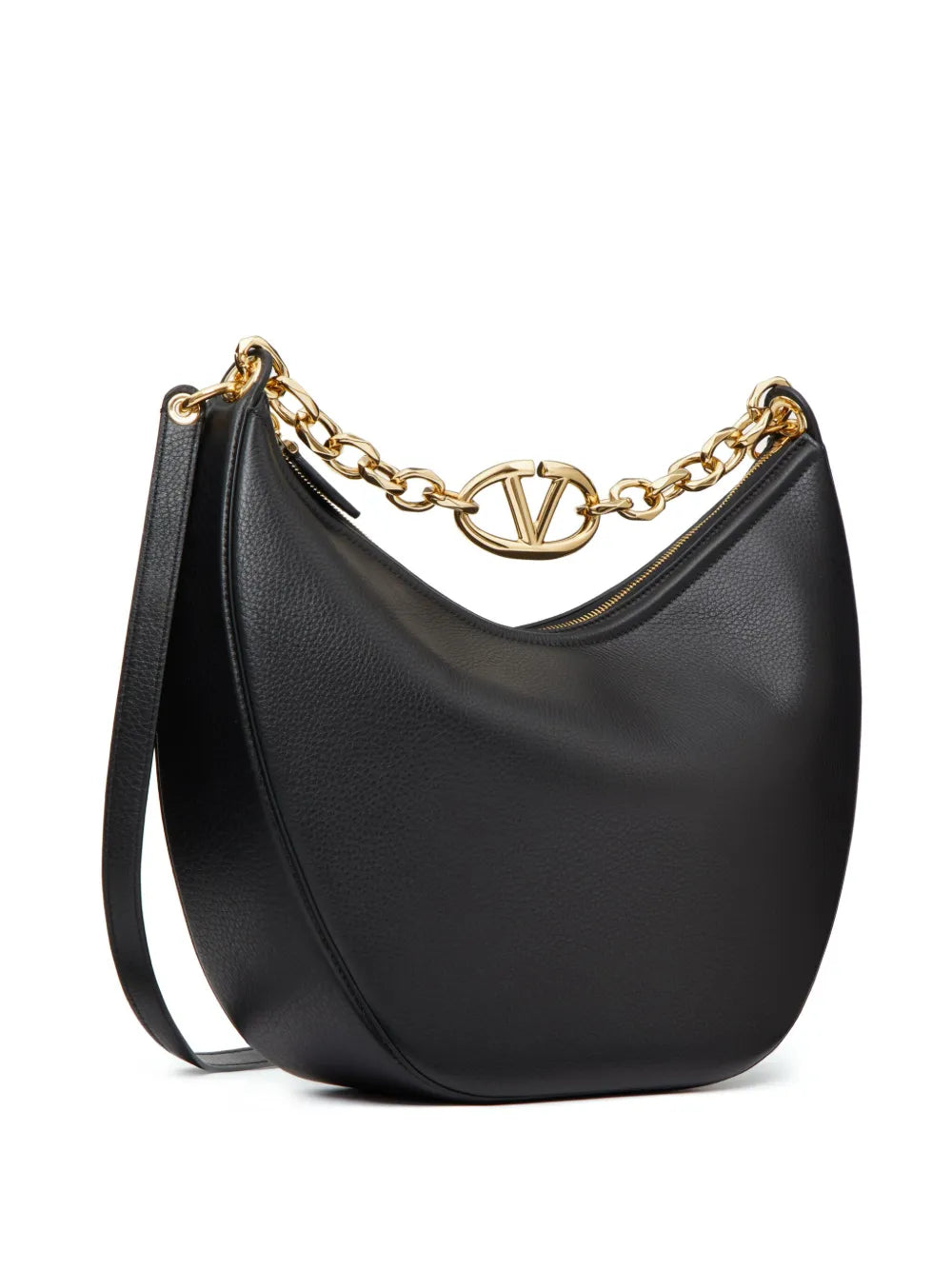 Valentino Garavani Medium Vlogo Moon Shoulder Bag — Same as shown — Size One Size — Top View