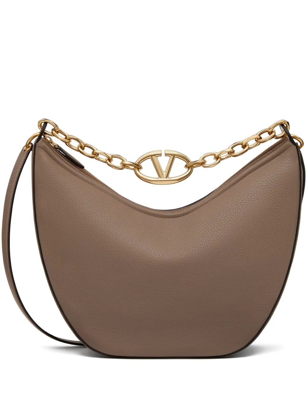 Valentino Garavani Medium Vlogo Moon Shoulder Bag — Same as shown — Size One Size — Front View