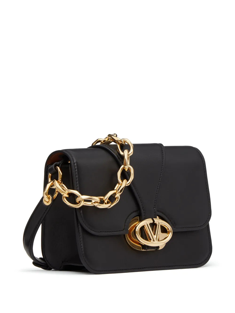 Valentino Garavani Small Vlogo Oclock Shoulder Bag — Same as shown — Size One Size — Back View