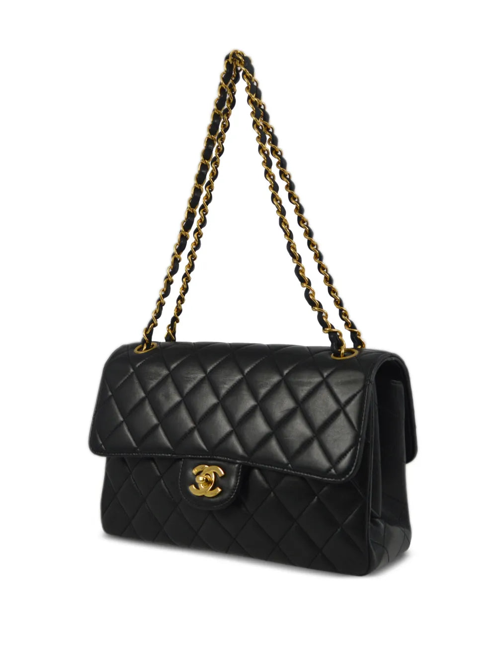 Chanel Pre Owned 1995 Double Sided Classic Flap Shoulder Bag — Same as shown — Size One Size — Side View