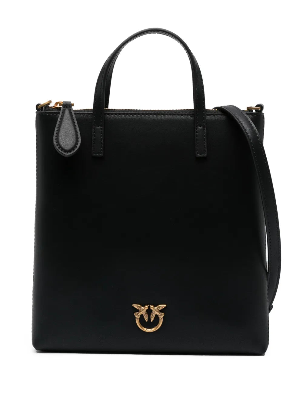 Pinko Small Shopper Leather Bag — Same as shown — Size One Size — Front View