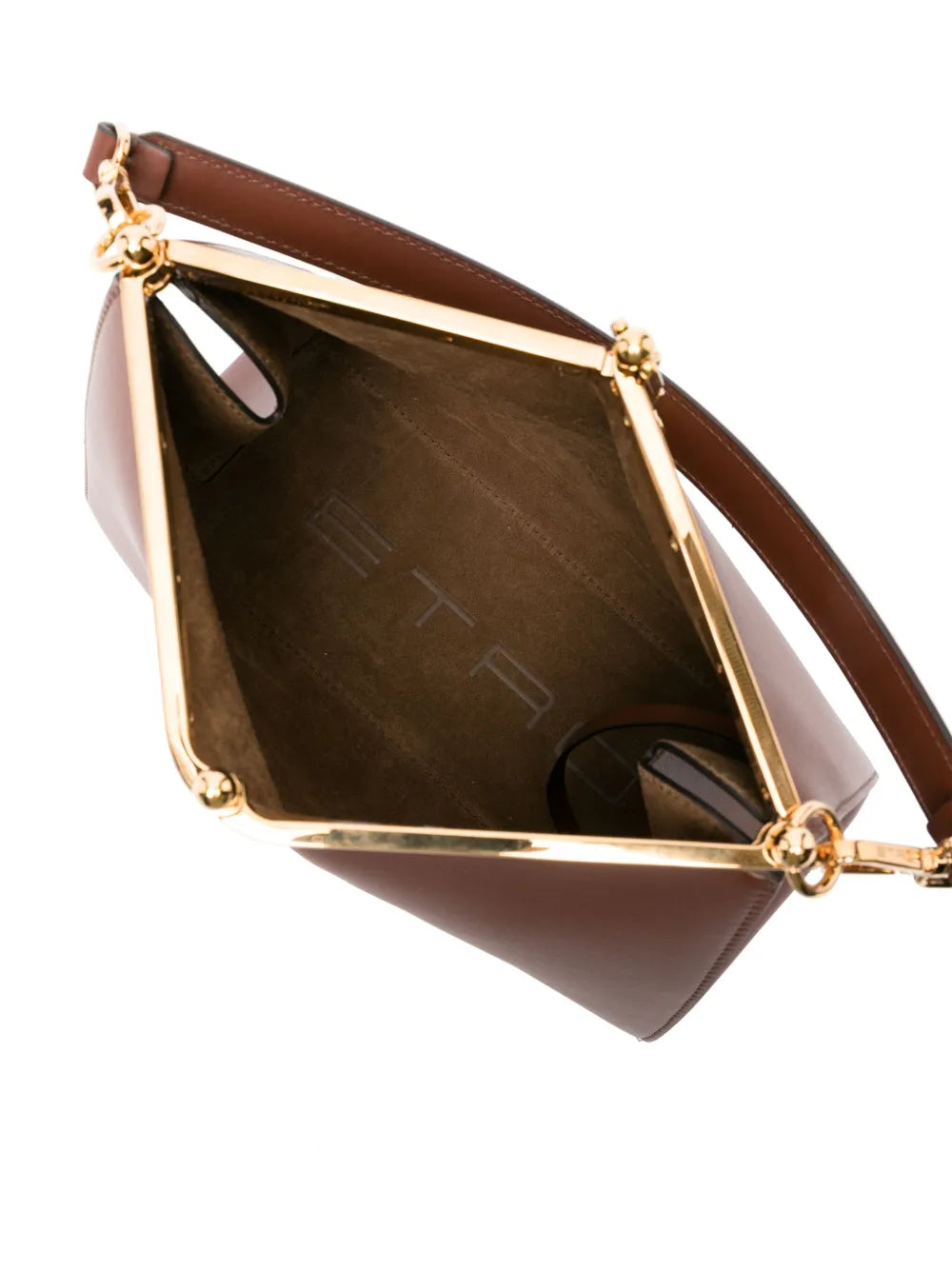 Etro Medium Vela Leather Shoulder Bag — Same as shown — Size One Size — Detail View