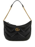 Gucci Small Marmont Leather Shoulder Bag — Same as shown — Size One Size — Front View