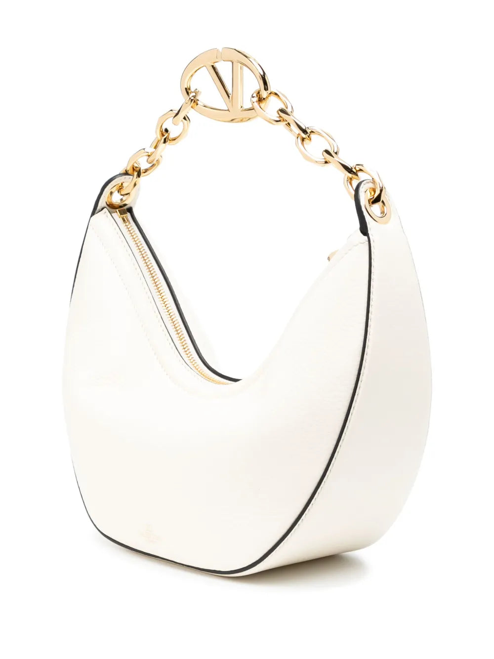 Valentino Garavani Small Vlogo Moon Shoulder Bag — Same as shown — Size One Size — Back View