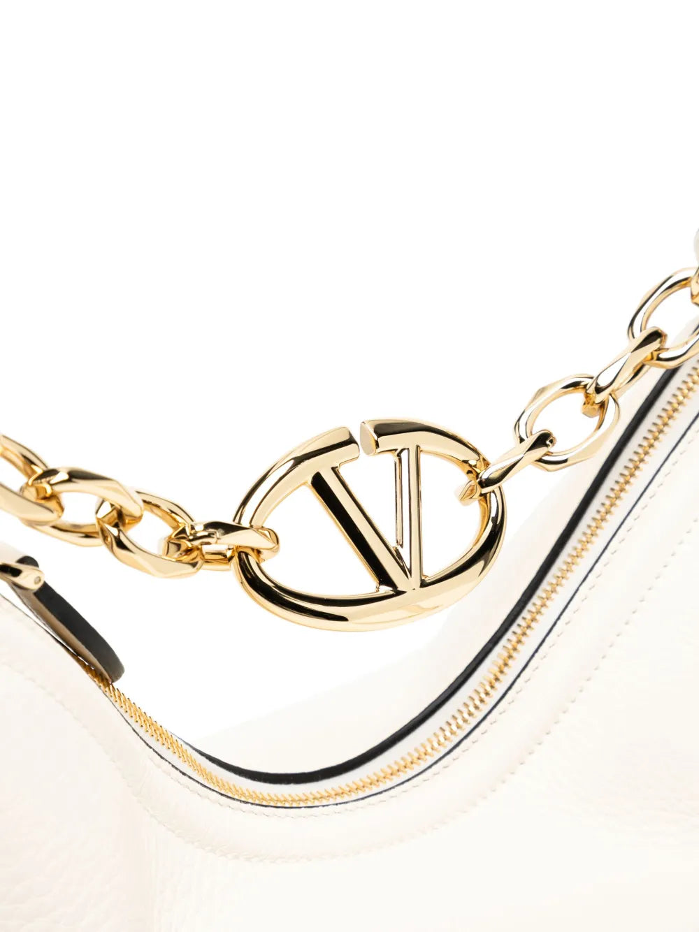 Valentino Garavani Small Vlogo Moon Shoulder Bag — Same as shown — Size One Size — Top View