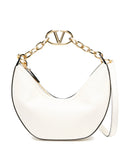 Valentino Garavani Small Vlogo Moon Shoulder Bag — Same as shown — Size One Size — Front View