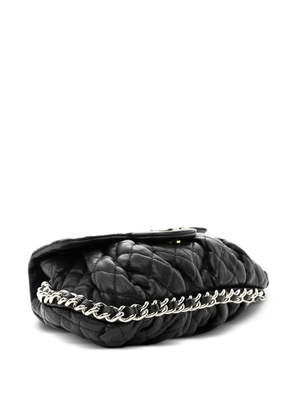 Chanel Pre Owned Mini Classic Flap Padded Shoulder Bag — Same as shown — Size One Size — Back View