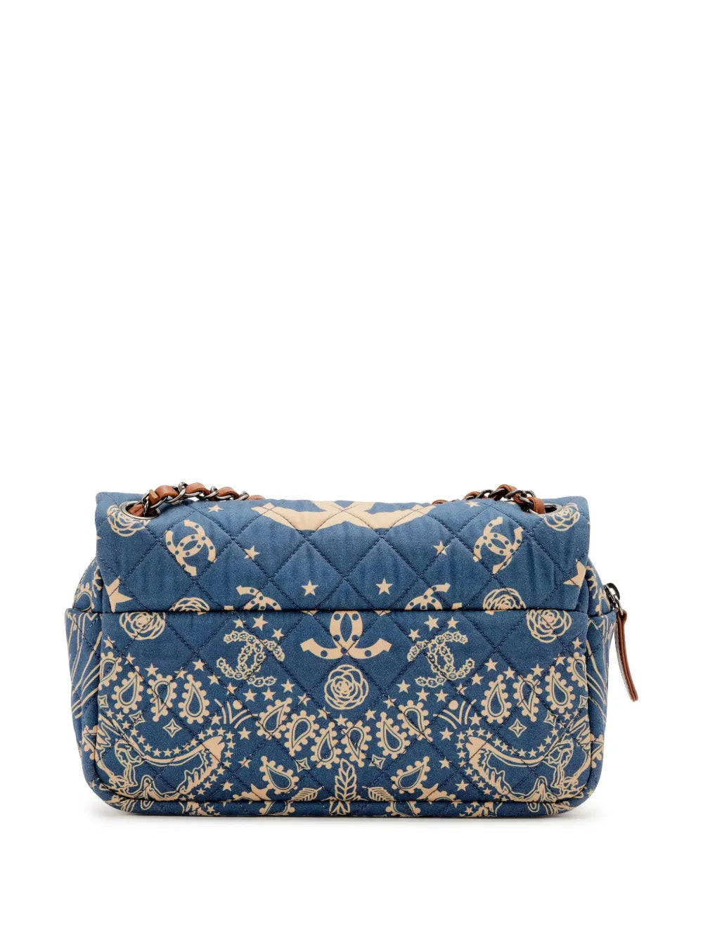 Chanel Pre Owned 2013 2014 Paris Dallas Metiers Dart Medium Classic Flap Shoulder Bag — Same as shown — Size One Size — Side View