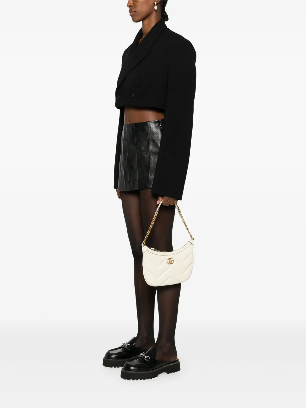 Gucci Small Gg Marmont Shoulder Bag — Same as shown — Size One Size — Side View